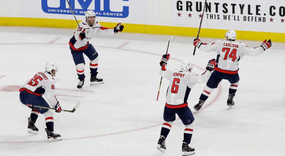 The Washington Capitals are Stanley Cup champions at last. (Getty)