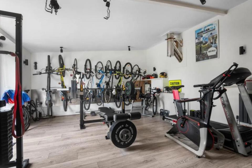 Worcester News: The property also comes with its own gym.