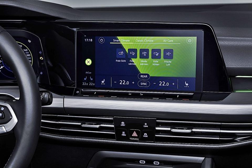 VW福斯汽車預告2020年式Golf將配備Air Care Climatronic聲控空調