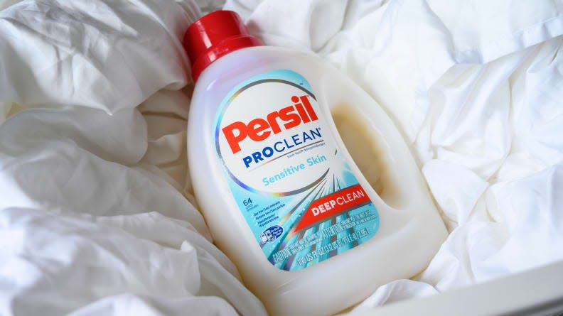 Persil ProClean Sensitive Skin removed the most stains of detergents designed for sensitive skin.