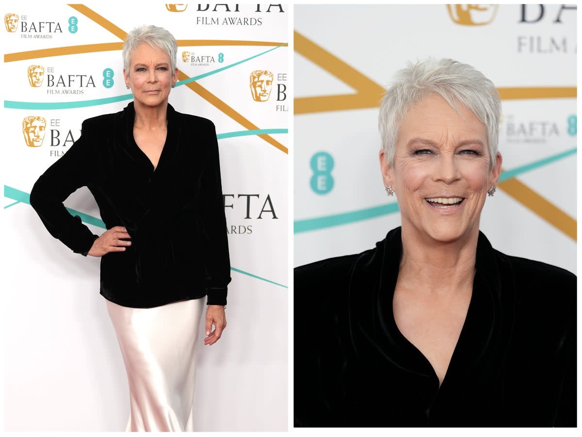 Jamie Lee Curtis at the Baftas (Getty)