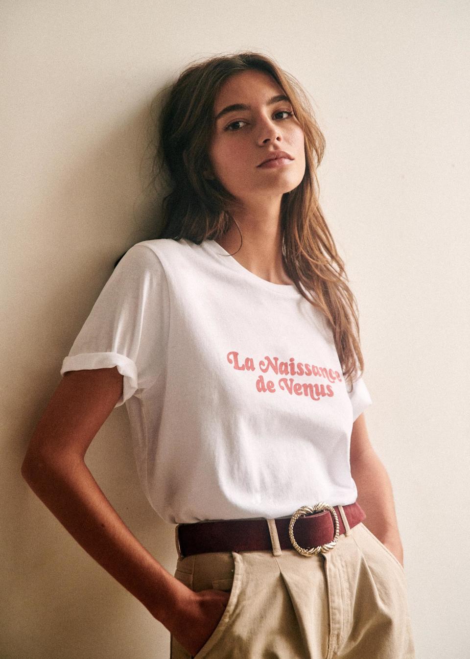 Sézane 'La  Naissance de Venus' T-Shirt