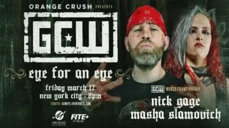 GCW Eye For An Eye Nick Gage Masha Slamovich