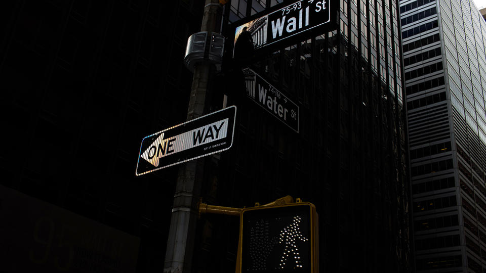 Wallstreet in New York