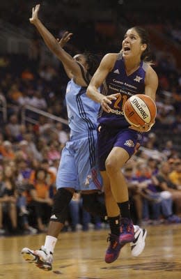 Spanish guard Marta Xargay played for the Phoenix Mercury in 2015 and 2016. She is now back in training camp with the Mercury, trying to earn a roster spot.