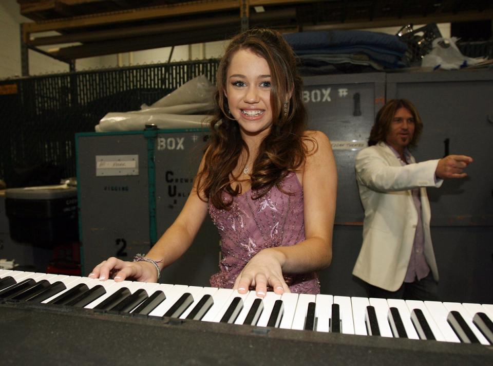 Cyrus, pictured aged 13 in 2006 (Getty Images)