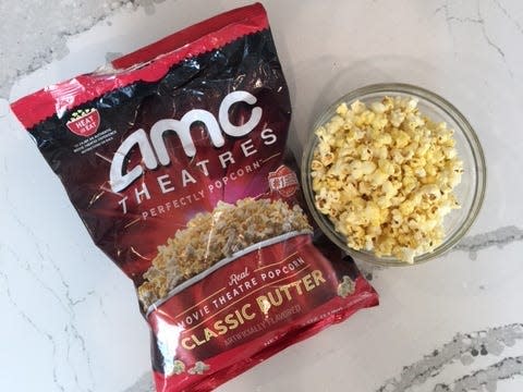 AMC Theatres ready-to-eat Calssic Butter bag of popcorn