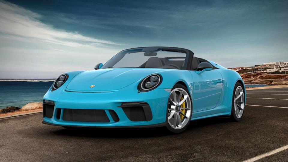 Porsche 911 Speedster, Without Heritage Package