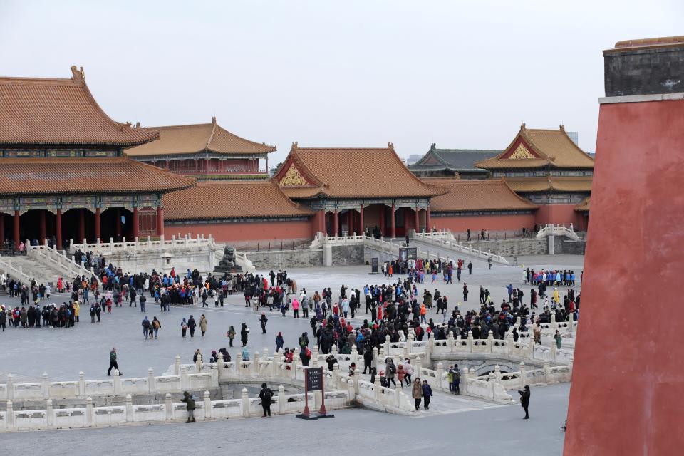 forbidden city lunar new year