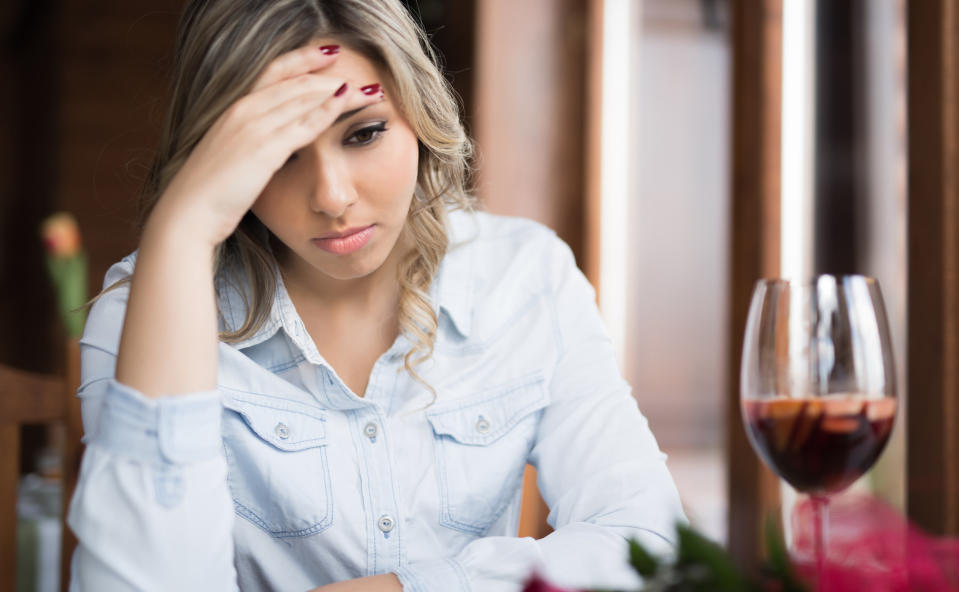 <div><p>"I’m almost 22 and I’ve had a glass of alcohol a couple of times, but there’s always a thought in my head that tells me I shouldn’t be drinking it. I’m nowhere near religious anymore, but I still feel guilty if I don’t do certain things."</p><p>—<a href="https://www.buzzfeed.com/emarshall12346" rel="nofollow noopener" target="_blank" data-ylk="slk:emarshall12346;elm:context_link;itc:0;sec:content-canvas" class="link ">emarshall12346</a></p></div><span> Djelics / Getty Images/iStockphoto</span>