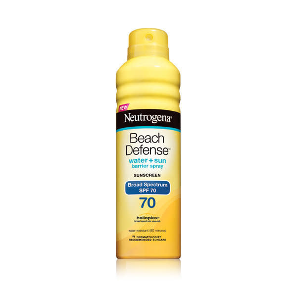 Moms can stress less about sunburns thanks to this lightweight spray sunscreen. $11, <a href="http://www.neutrogena.com/product/beach+defense-+sunscreen+spray+broad+spectrum+spf+70.do?sortby=ourPicks" target="_blank">neutrogena.com</a>