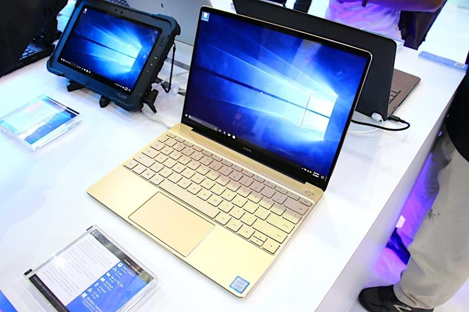 HUAWEI MateBook X COMPUTEX 2017 實機動手玩