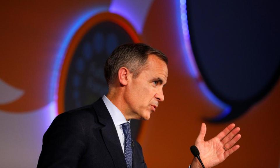 Governor of the Bank of England Mark Carney