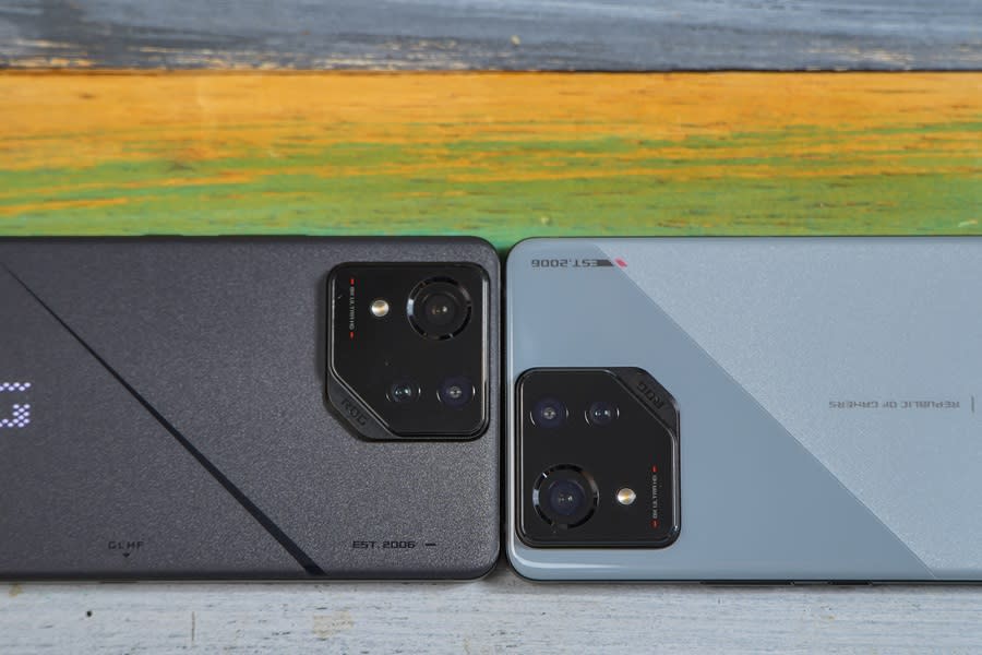 ▲ROG Phone 8 系列配置相同的三鏡頭設計。