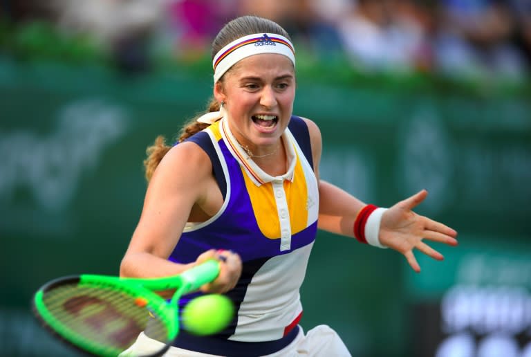 Latvia's Ostapenko wins Korea Open tennis