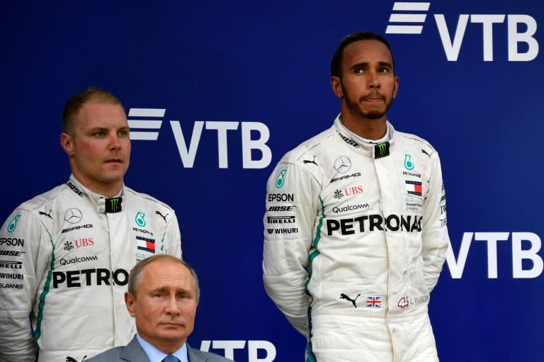 Lewis Hamilton wins Russian Grand Prix but is unhappy with team