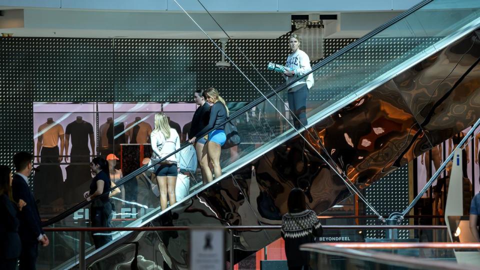 Westfield Bondi Junction shopping centre reopens.