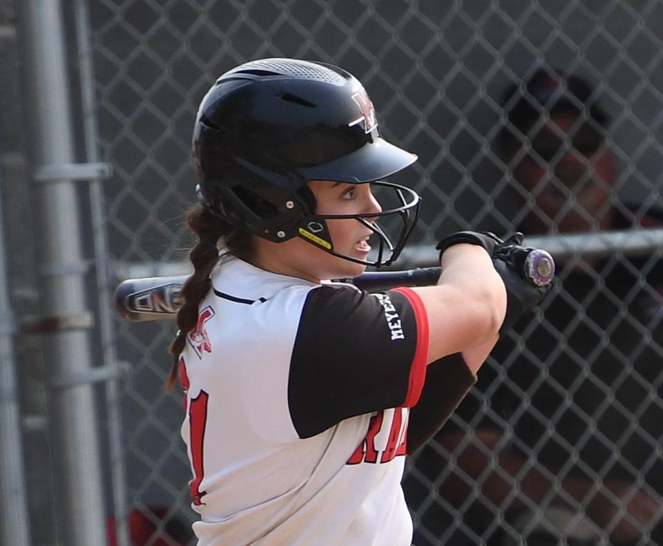 Meyersdale junior Laurel Daniels was selected Class 1A all-state second team second baseman by the Pennsylvania High School Softball Coaches Association on Thursday.