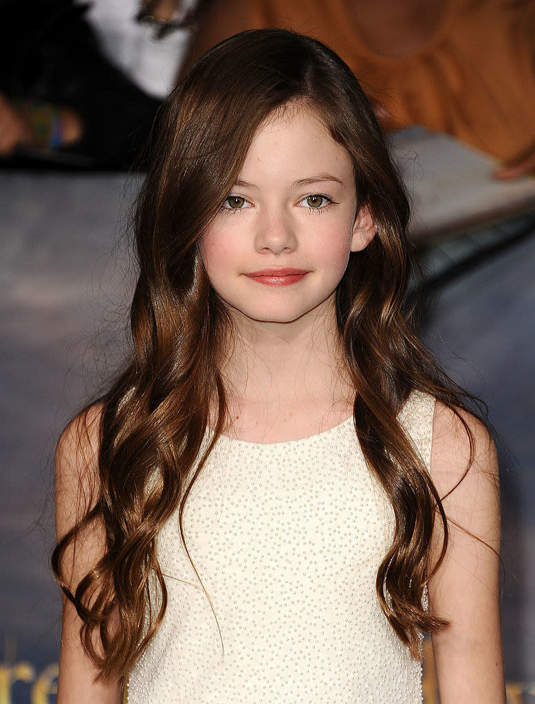 Closeup of Mackenzie Foy