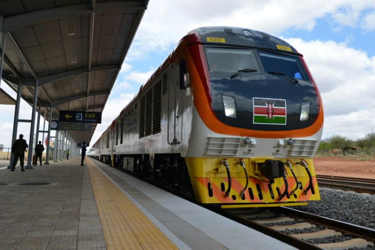 Kenya in 2017 inaugurated a Chinese-built railway, the country's biggest infrastructure project since independence -- China has made dramatic inroads in Africa with direct investment, aid and infrastructure projects