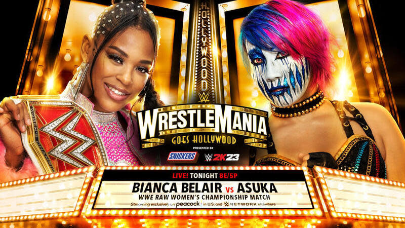 WWE WrestleMania 39 Bianca Belair Asuka