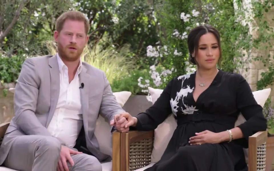 Meghan Markle and Prince Harry's tell-all interview with Oprah might even top that of Martin Bashir's and Princess Diana - CBS