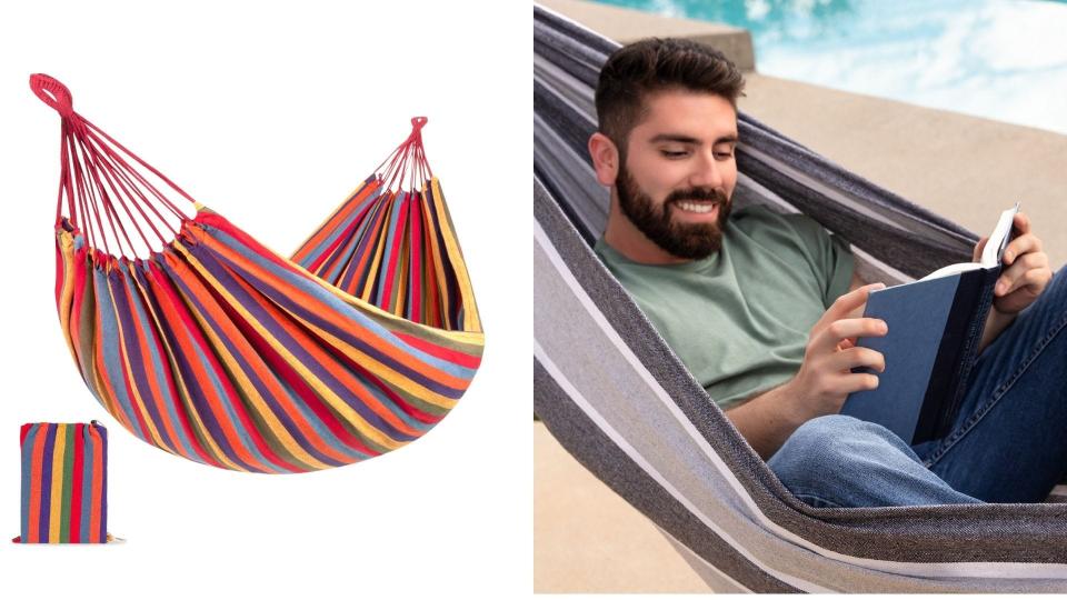 Best gifts from Walmart: Best Choice Products 2-Person Cotton Hammock