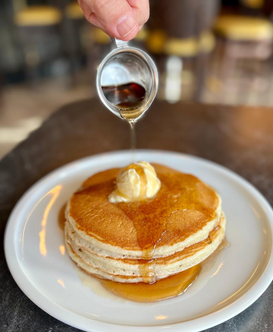 Pancakes at the Skylark Diner.