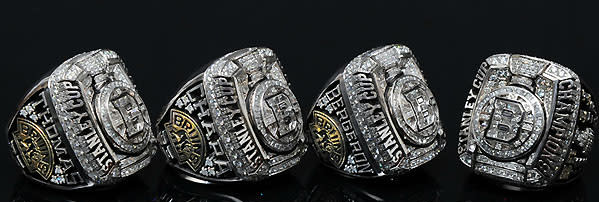 Bruins Receive Stanley Cup Rings Featuring Plenty of Diamonds