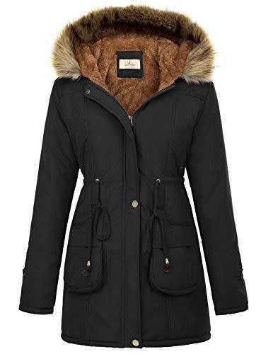 16) Women's Hooded Winter Coats