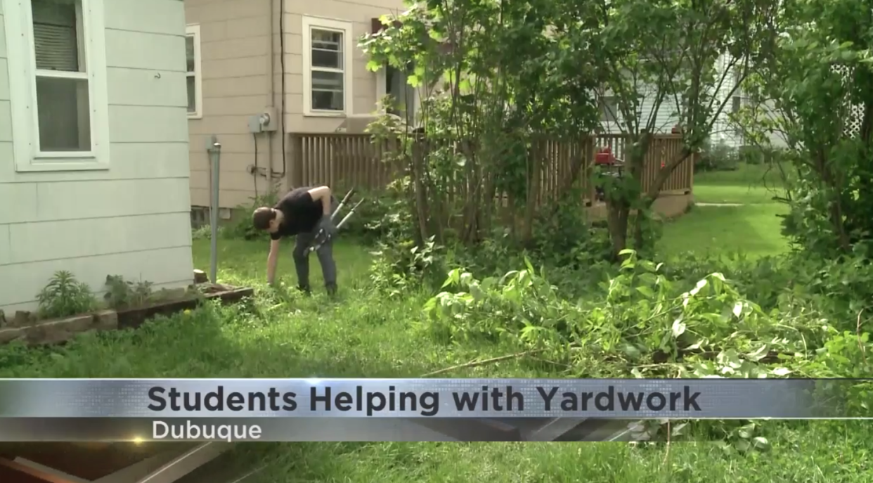 Iowa students could volunteer to help the elderly or people with disabilities with their yard work to receive PE credits. (Photo: KWWL)