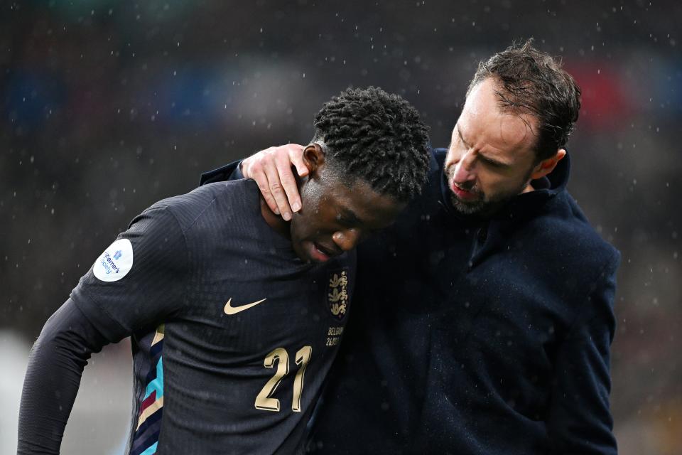 Kobbie Mainoo impressed in his England debut (The FA via Getty Images)