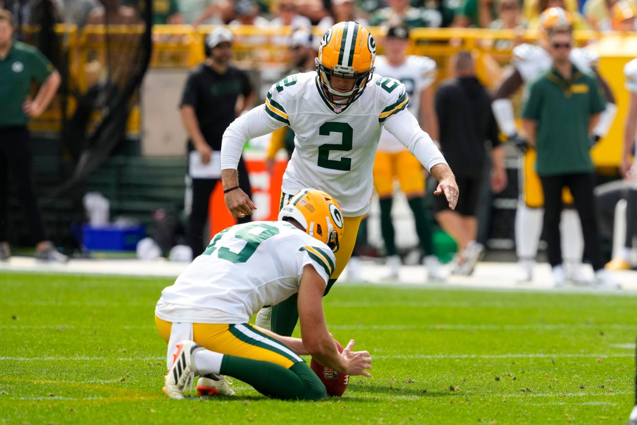 Kicker Greg Joseph has made the Green Bay Packers' 53-man roster, beating out last year's kicker Anders Carlson.