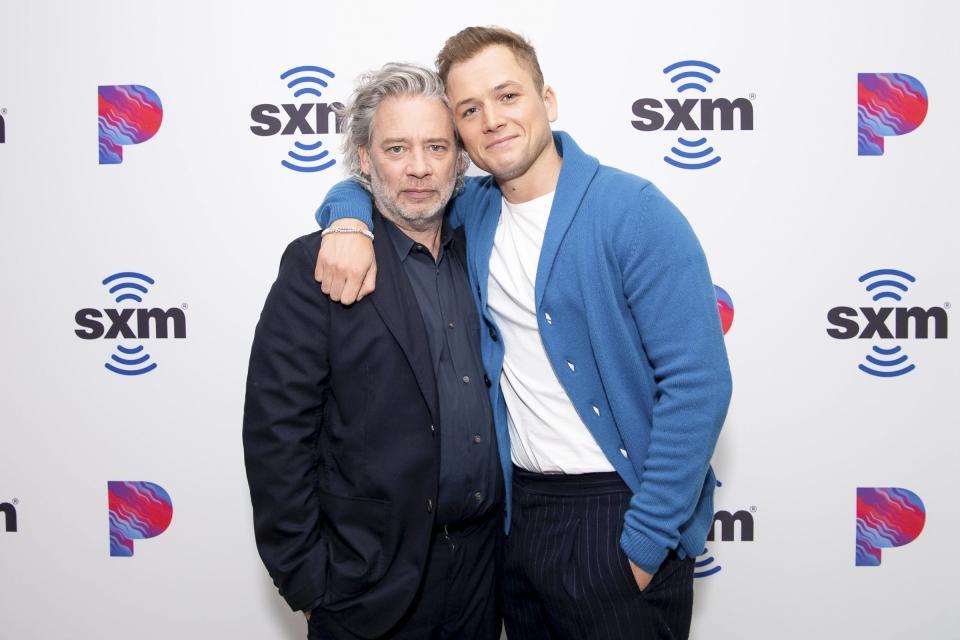 Dexter Fletcher and Taron Egerton