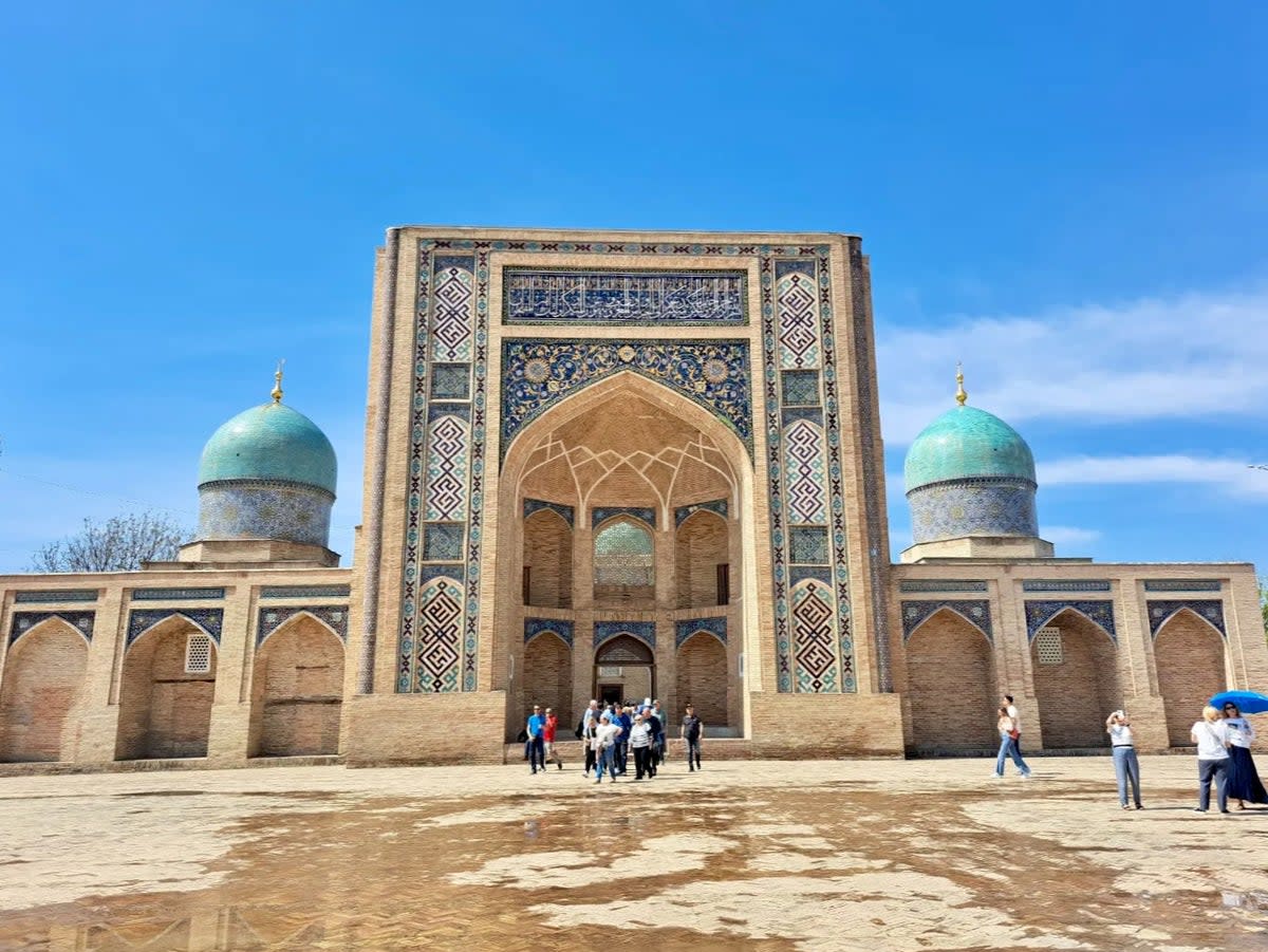 Golden age: Abdulla Murodxo’jayev Mosque in Tashkent, Uzbekistan (Sean Moulton)