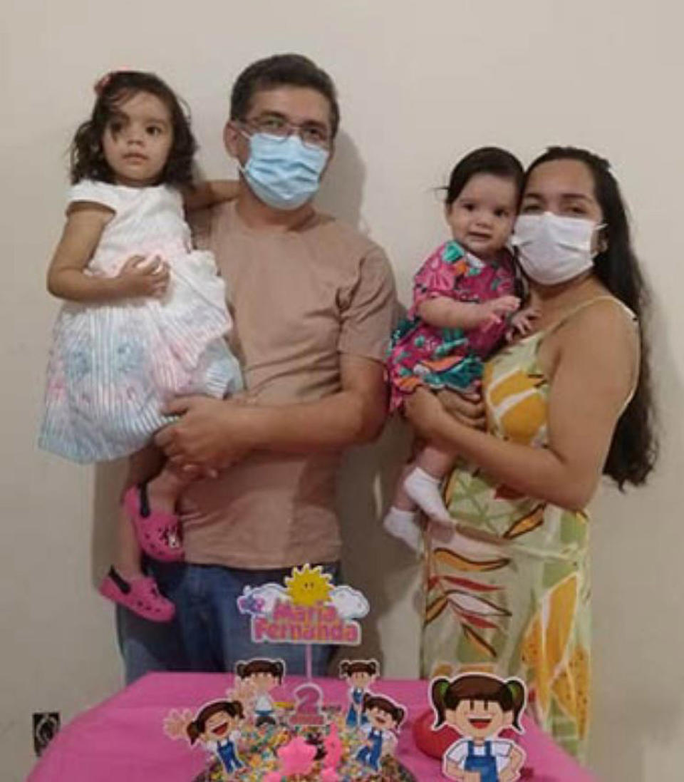 Marcio Ramos de Souza, Dina Charlen Ramos de Souza, and the couple's two children died on April 19. Source: Newsflash/Australscope