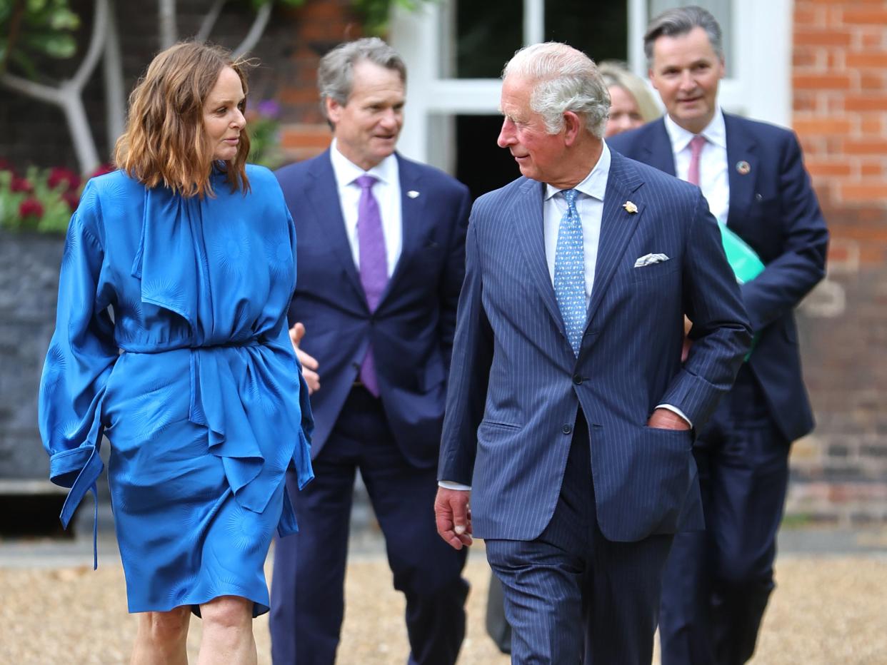 Stella McCartney and Prince Charles (Getty Images)