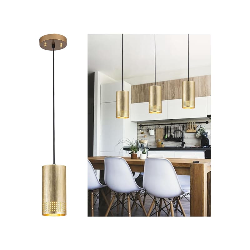 LINSEEDS Gold Pendant Lights