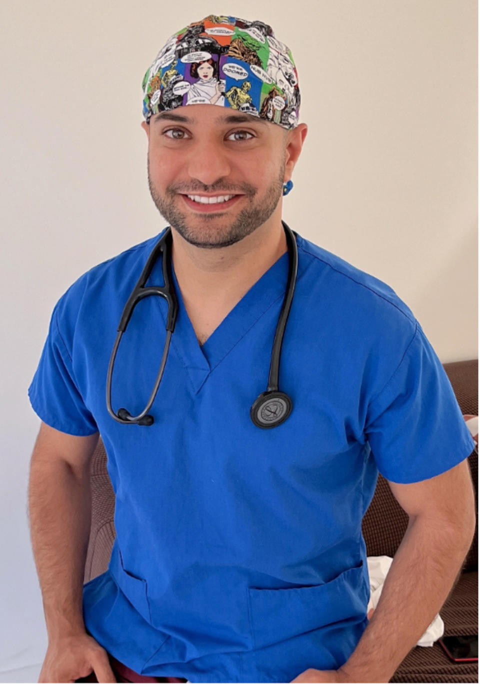 Queensland doctor Luqman Jubair is pictured. His body was found on a Gold Coast beach.