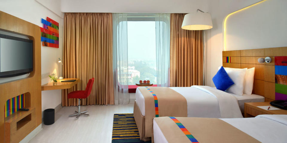 In diesem Hotel dürfen Gäste ab sofort in intelligenten Zimmern übernachten. (Bild: Park Inn By Radisson New Delhi IP Extension)
