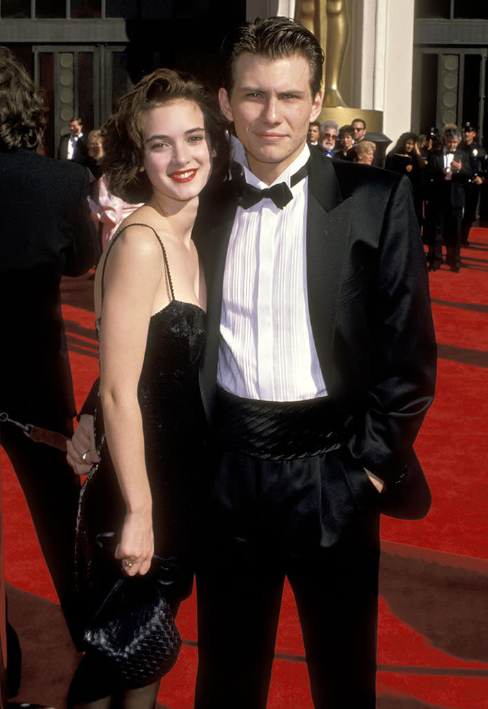 Winona Ryder and Christian Slater, 1989 