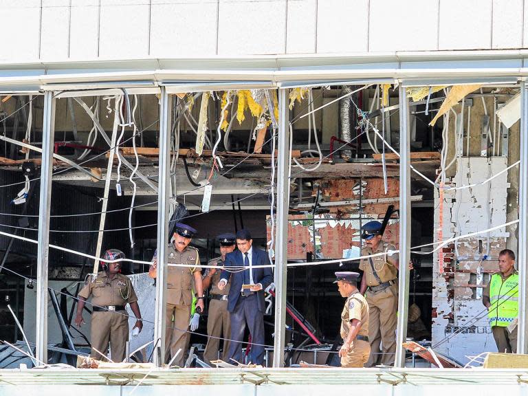 Sri Lanka: Pictures from the scene of horrifying bomb attacks