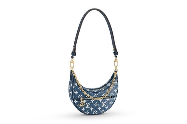 LOUIS VUITTON Monogram Jacquard Denim Micro Pochette Accessories