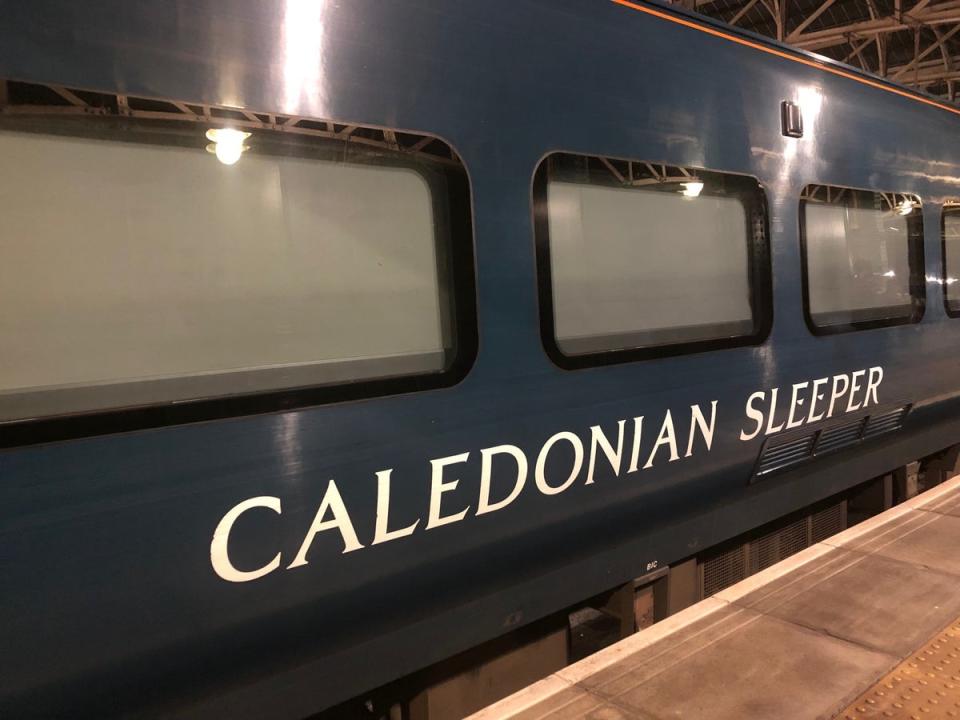 The Caledonian Sleeper train: a “hotel on wheels