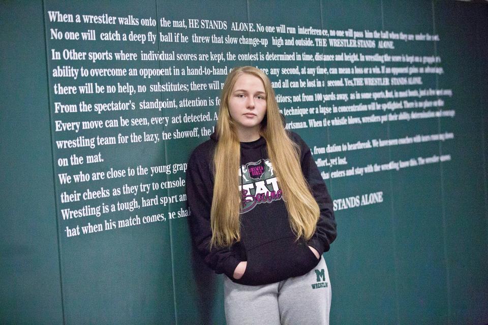 Madison senior Lyndsee Young will make history as the first female state qualifier in Madison wrestling history when she takes the mat at the Ohio High School Wrestling Coaches Association Girls Wresting state meet this weekend.