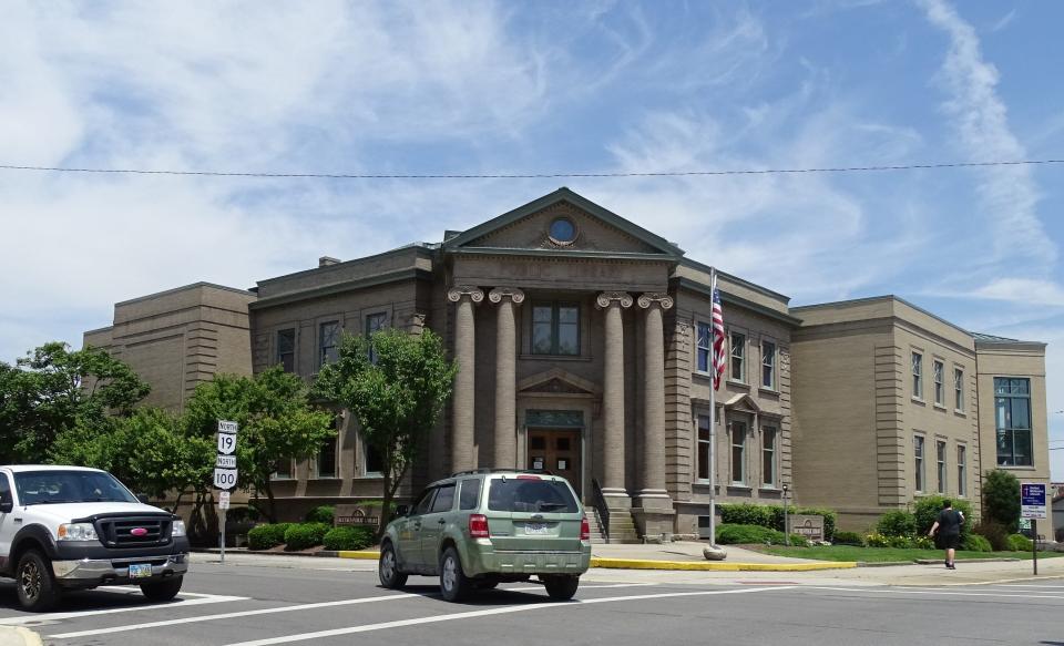 Stock photo of Bucyrus Public Library.