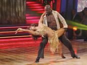 <p>Chad’s athletic abilities came in super clutch when he danced his way to cuatro place with his partner, <em>DWTS</em> veteran Cheryl Burke. Those muscles!!</p>