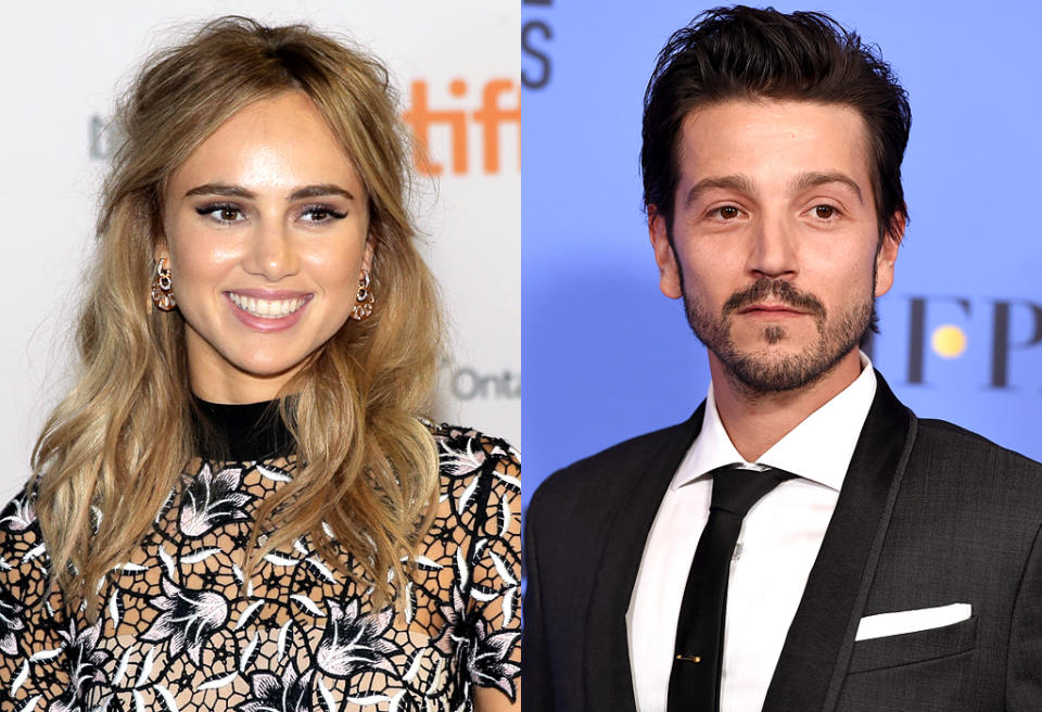 Suki Waterhouse and Diego Luna