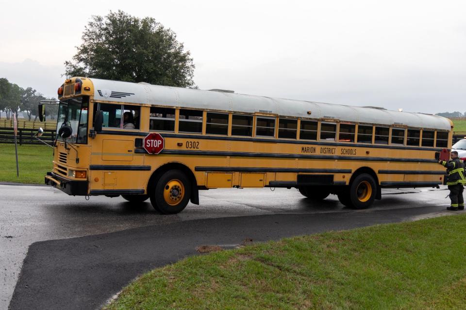 Eight people died and almost 40 others were injured when a bus carrying farm workers collided with a pickup truck on State Road 40 in Marion County.