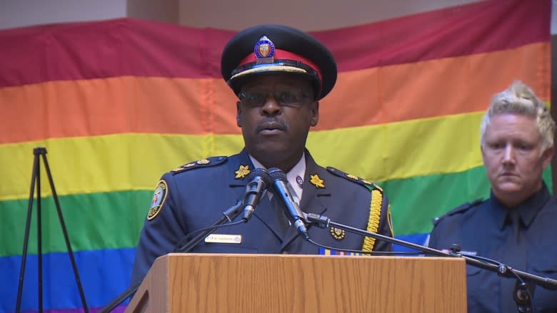 Toronto police chief decries 'attacks on the TPS' after Pride in wake of protest